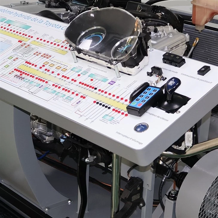 Educational hybrid engine trainer